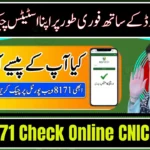 8171 Check Online CNIC Login – Verify Your Status in Seconds