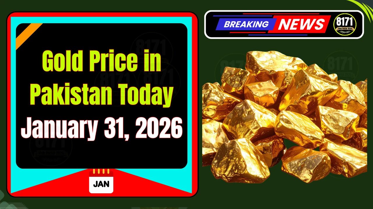 Gold Price in Pakistan Today — January 31, 2026