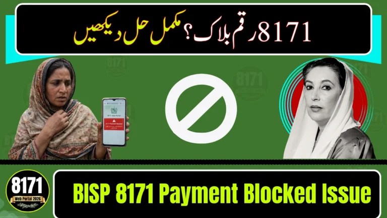 BISP 8171 Payment Blocked Issue 2026