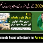 Documents Required to Apply for Parwaaz Card 2026
