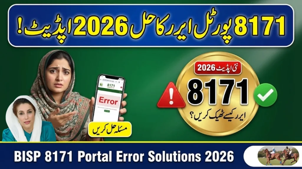 8171 Portal Errors and Solutions (2026 Updated)