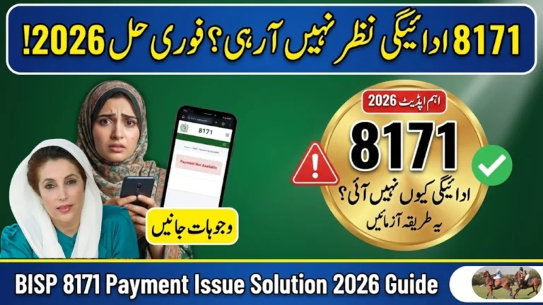 8171 Payment Not Showing? Top Reasons and Fixes (2026) – Instant Solution Guide