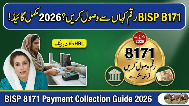 Where to Collect 8171 BISP Money in 2026 (HBL, Shops & Banks) – Complete Payment Guide